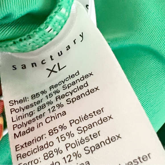 NWT Anthropologie Sanctuary Mio Super Bloom Floral Print One-Piece Swimsuit - Picture 10 of 10